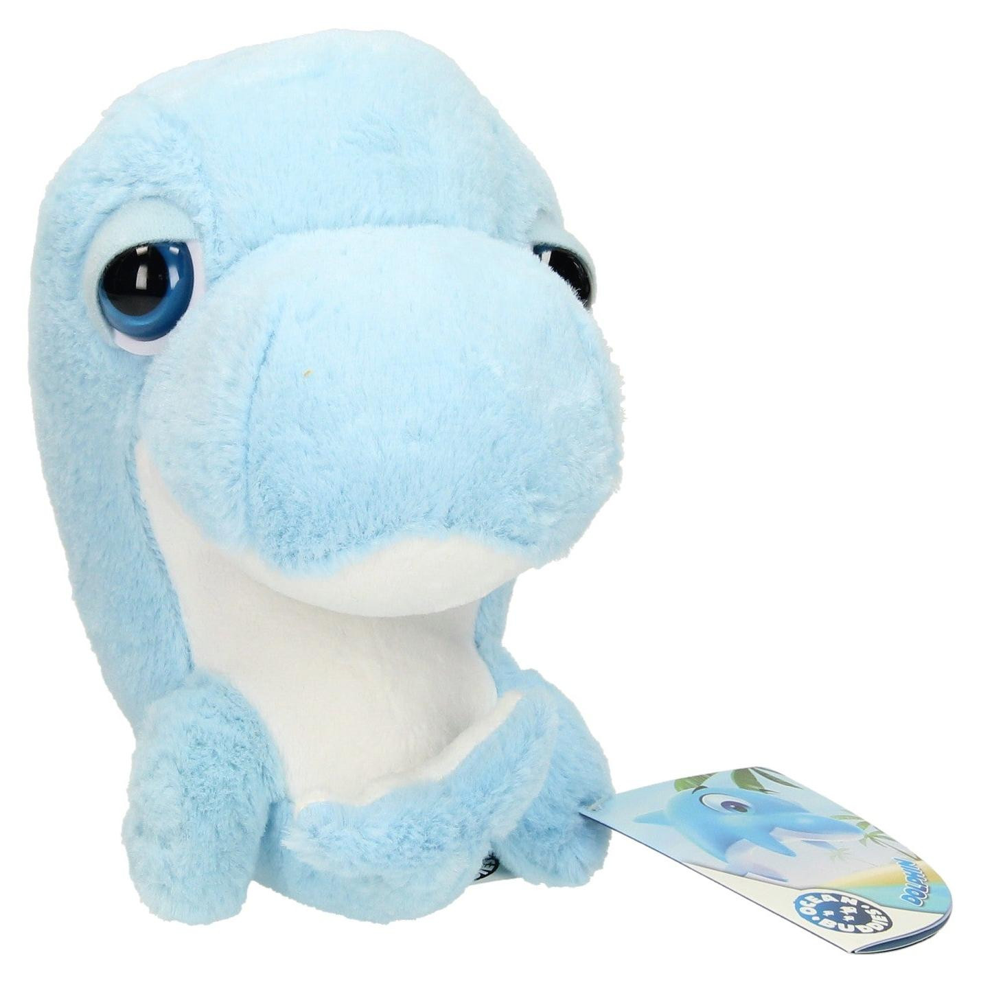 Big Headz Pluchen Dolfijn Knuffel Big Head 21 cm