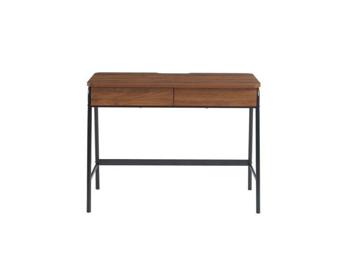 Bureau ESRA effet noyer et noir 100cm