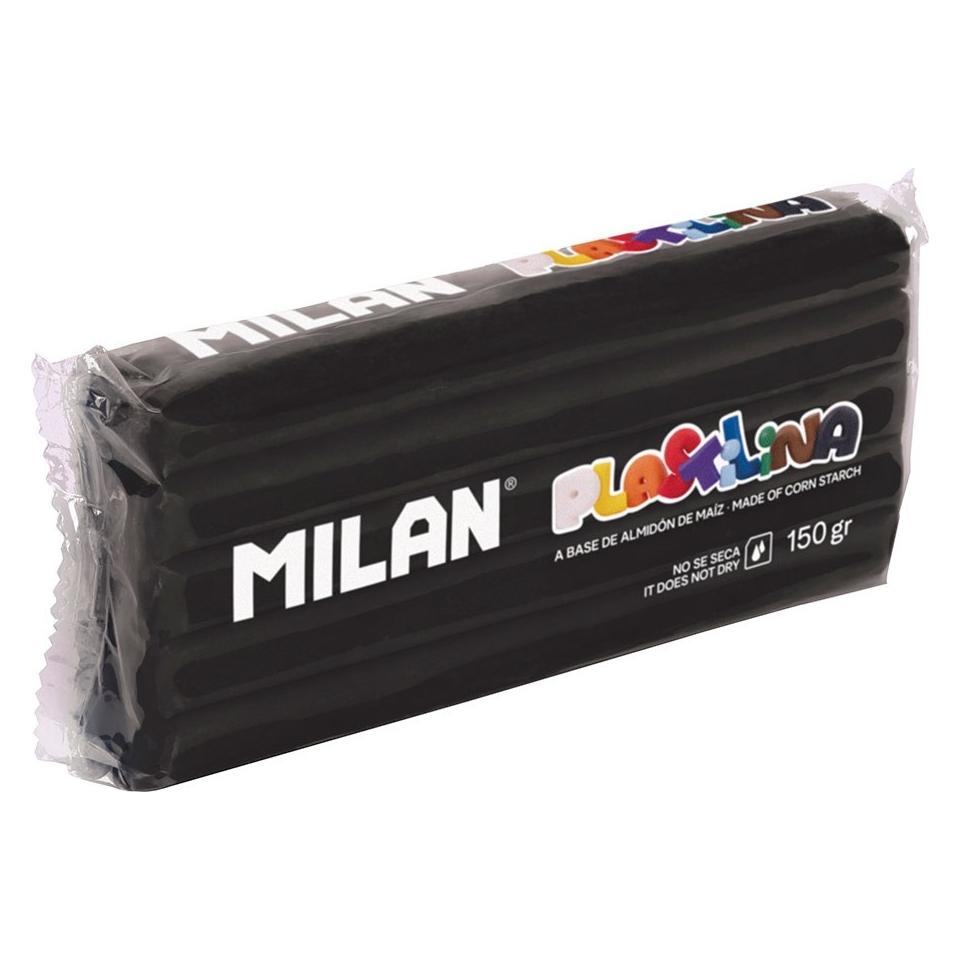 Milan Glutenfreie Modelliermasse, 150 g, Farbe: Schwarz. (70035917)