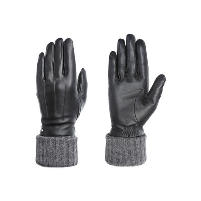 Lederhandschuhe PEARLWOOD "Lipa", Damen, Gr. 8, schwarz, Schafsleder, unifarben, festlich, Handschuhe, Touchscreen proofed - mit 10 Fingern bedienbar