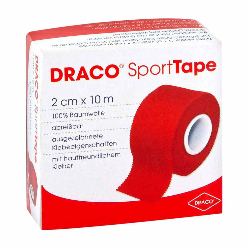 Dr. Ausbüttel GmbH & Co. KG Dracotapeverband 10mx2cm rot 03931549