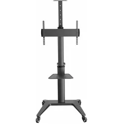 PureMounts PDS-0002C (70 kg, 37" - 80"), TV Ständer, Schwarz