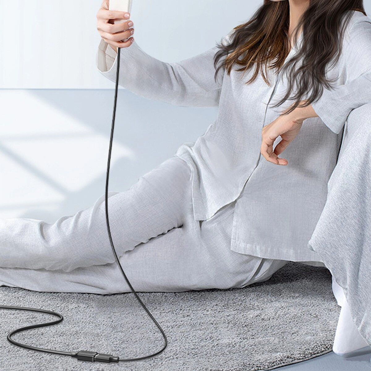 INF USB-3.0-Verlängerungskabel 12 m, A-Stecker auf Buchse, abgeschirmtes flexibles PVC-Kabel für USB-Geräte