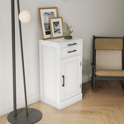 Modular Wine Bar Cabinet Buffet Cabinet with Hutch for Dining Room