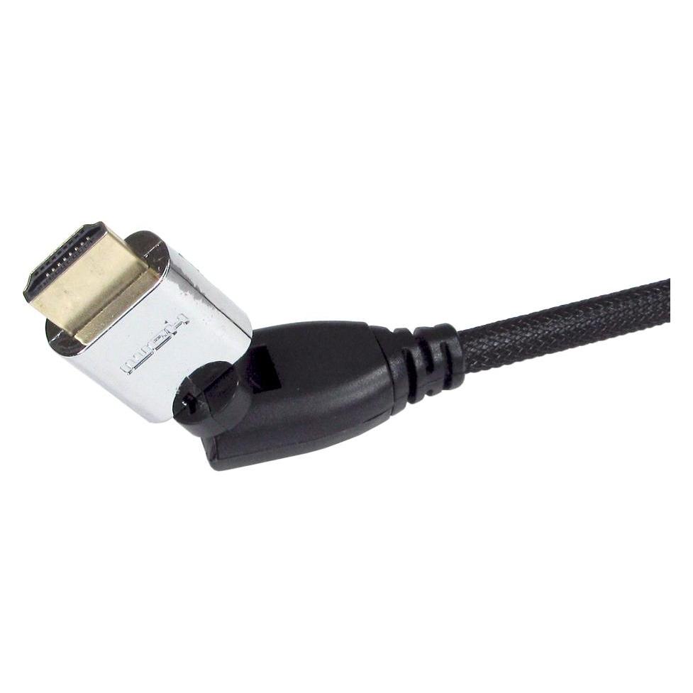 Cables Direct CDL 2m HDMI ith SwivelConnectors (2 m) (99HD4-SW02)