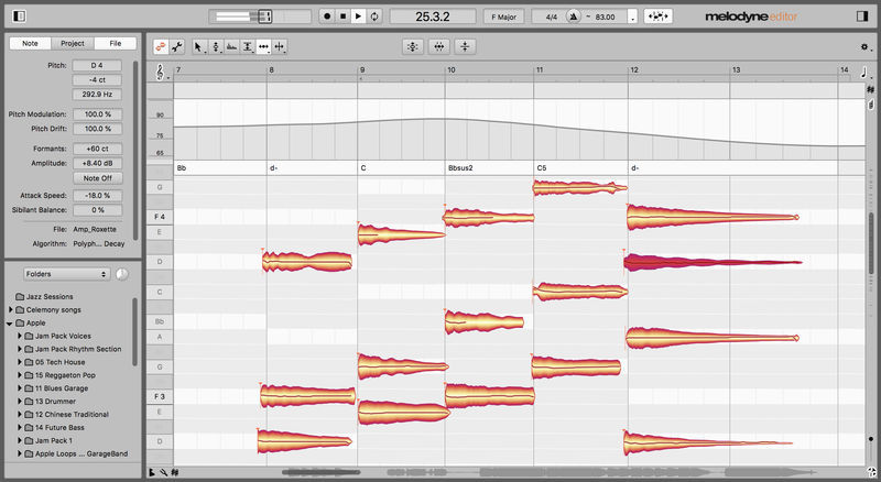 Celemony Melodyne 5 editor UG assistant