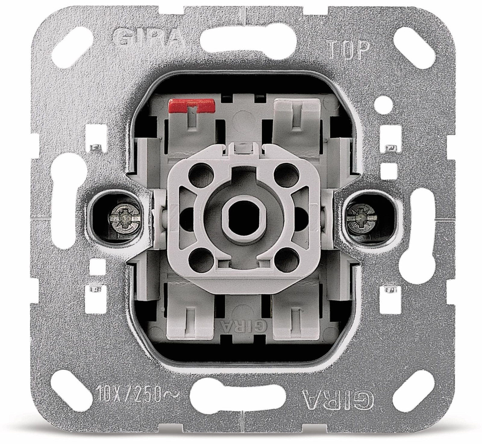 Gira Standard 55 lichtschakelaar inclusief schakelmechanisme en schakelplaat