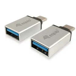 equip 133473  2er USB type C to USB type A Adapter