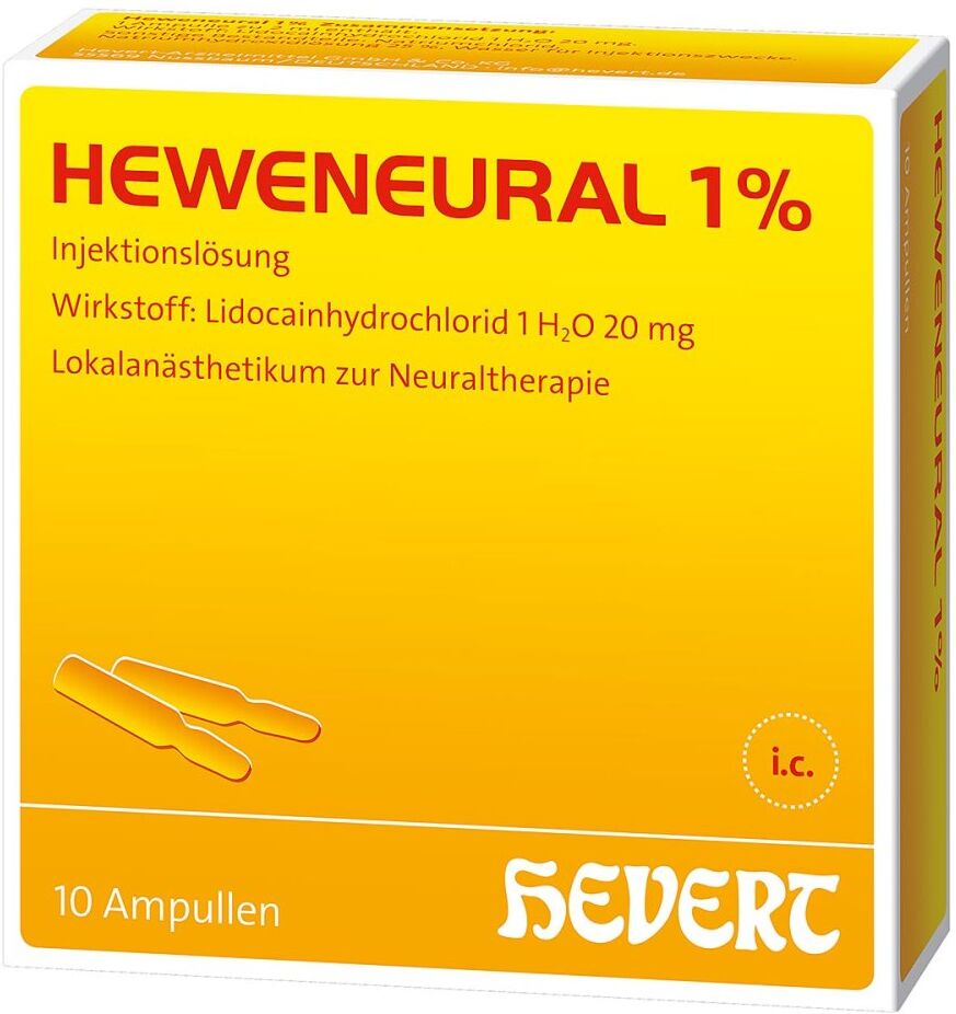 Hevert Heweneural 1% Ampullen