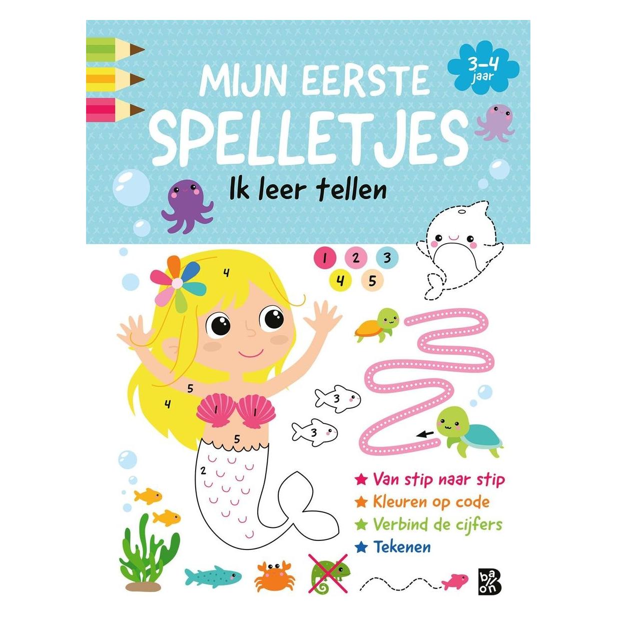 Standaard Mein Erster Spieleblock Zählen 3-4 Jahre (Niederländisch) (54855459)
