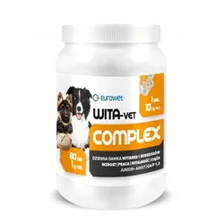 EUROWET Wita-Vet COMPLEX Vitamine 80 Tabletten 1g/1Tab.