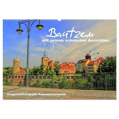 Bautzen mit seinen schönsten Ansichten (Wandkalender 2027 DIN A2 quer), CALVENDO Monatskalender