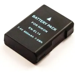 AGI 7.4V - 850 mAh - Li-Ion - 850 mAh - 7,4 V - Lithium-Ion (Li-Ion) - 1 Stück(e) (Kamera Akku), Kamera Stromversorgung, Schwarz