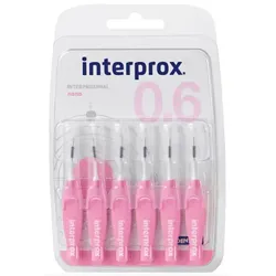 Interprox 0.6 Zahnzwischenräumen Nano 6 Stück