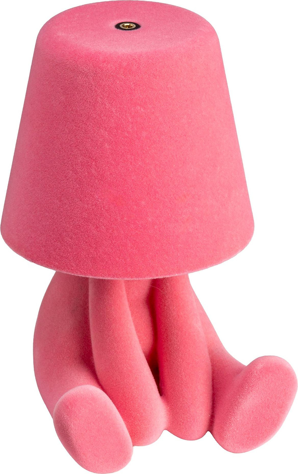 Luxus Europe Bins Brother Tafellamp Roze - Decoratieve Oplaadbare LED Designlamp