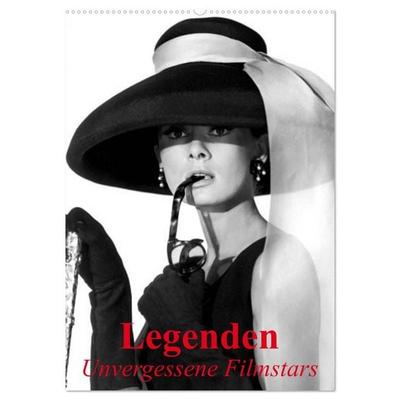 Legenden - Unvergessene Filmstars (Wandkalender 2027 DIN A2 hoch), CALVENDO Monatskalender