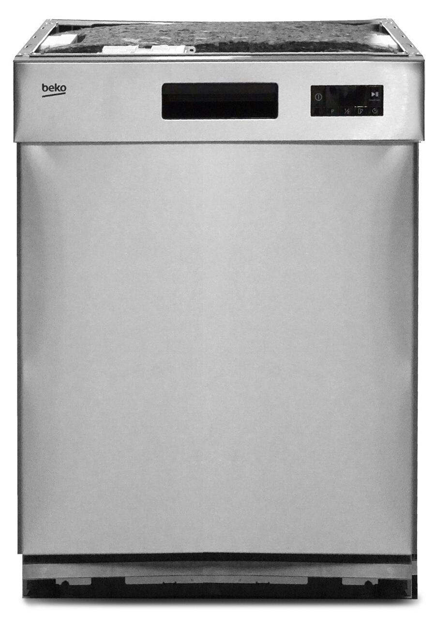 Beko BDUN15430X, Halb integriert, Standardgröße (60 cm), Edelstahl, Edelstahl, Berührung, LED