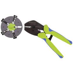 Rennsteig Werkzeuge Multicrimp 629 005 3 Crimpzangen-Set 5teilig Unisolierte Flachsteckverbinder, Isolierte Flachsteckverbinder, Aderendhülsen, Stoßverbinder,