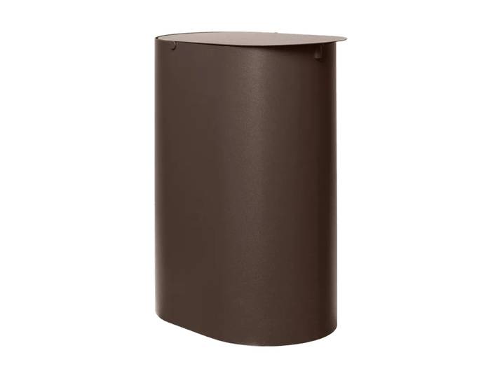 Ferm Living Poubelle Enkel small Chocolat noir