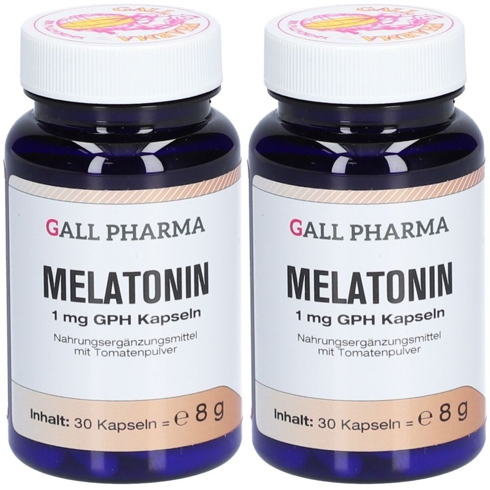 Melatonin 1 mg GPH Kapseln 2x 2x30 St
