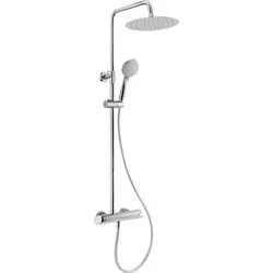 Neuesbad Serie 200 Duschsäule mit Armatur, Chrom NB1DENAC01QK1