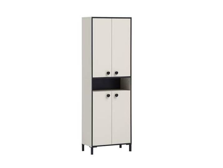Schildmeyer Schuhschrank Edda 702033, cremebeige, 60,2 x 33 x 185 cm