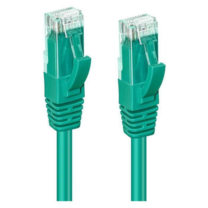 MicroConnect CAT6A UTP 0.15m Green LSZH (U/UTP, UTP, CAT6a, 0.15 m) (MC-UTP6A0015G)