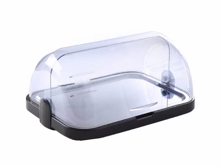 Hendi Thermoplatte Rolltop-Vitrine – Gastro Inventar/Gastro Einrichtungen – transparent