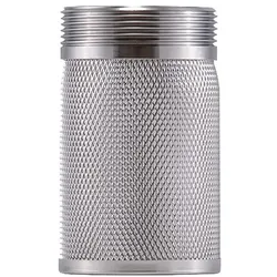Barberi Filter aus Edelstahl mit Edelstahlanschluss, jeweils in AISI 316 G 1'' AG