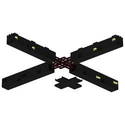 Brumberg Flexibler X-Verbinder zu 48V-Stromschiene PEPA, HOCH (BRUM-88488xx), elektrisch, schwarz BRUM-88484580