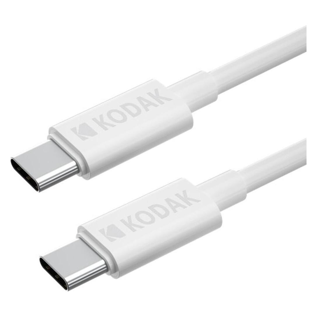 Kodak cable tipo-c a tipo-c 1m caja blanco (1 m, 5 W) (30425972)