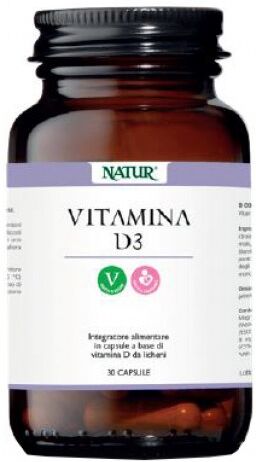 NATUR Srl VITAMINA D3 30CPS NATUR