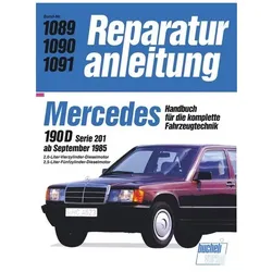 Reparaturanl.1089-91 Mercedes 190 D, Ratgeber