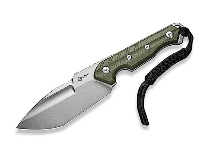 Böker Solingen CIVIVI Maxwell G10 OD Green feststehendes Messer mit Kydexscheide