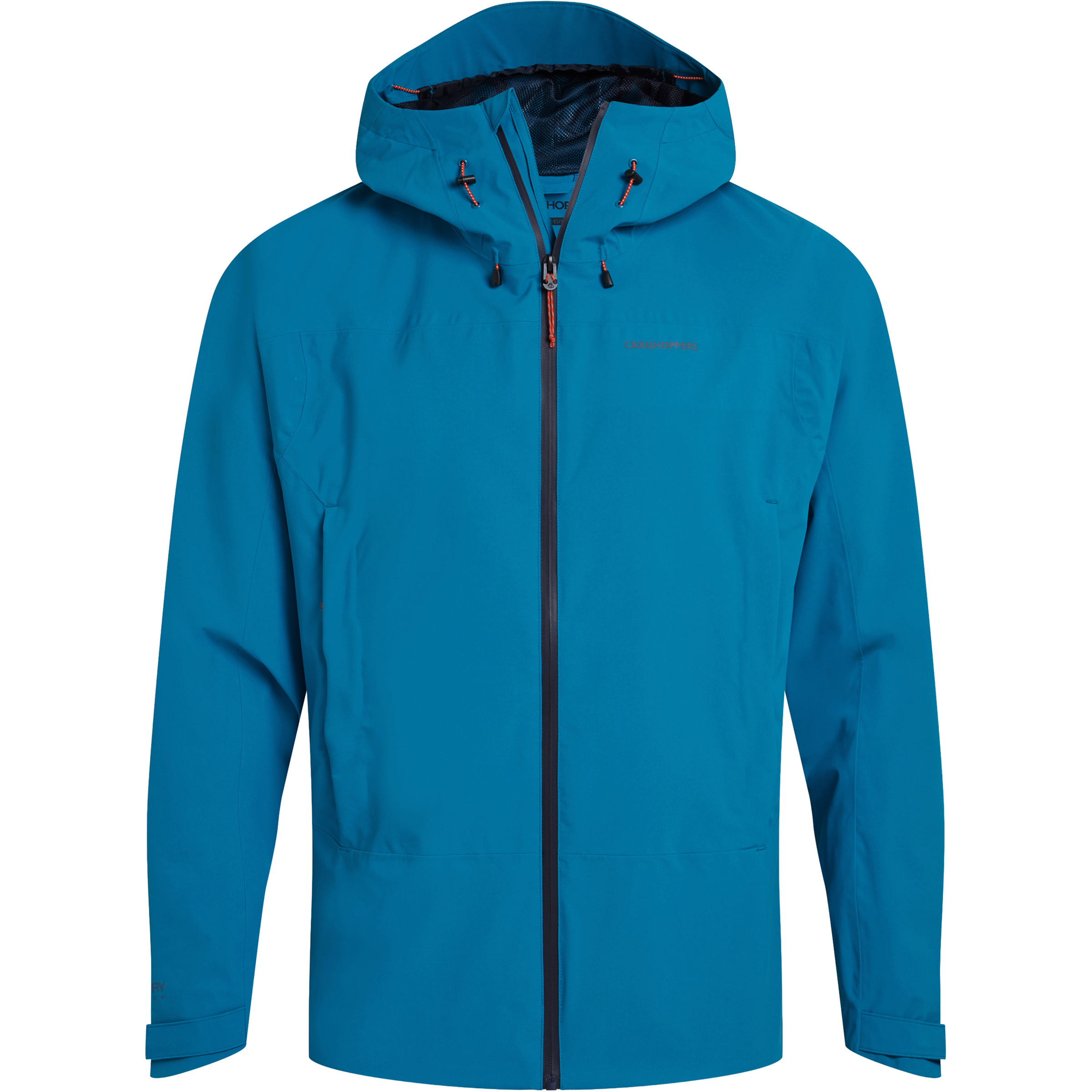 Craghoppers Ponsa Herren Regenjacke blau Größe XL Camping Atmungsaktiv Wasserabweisend