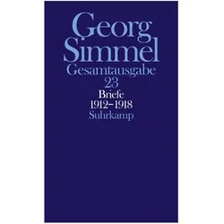 Gesamtausgabe in 24 Bänden, Fachbücher von Georg Simmel