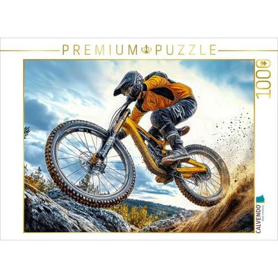 CALVENDO Puzzle Mountainbike | 1000 Teile Lege-Größe 64x48cm Foto-Puzzle für glückliche Stunden, Sonstige von , Calvendo Puzzle