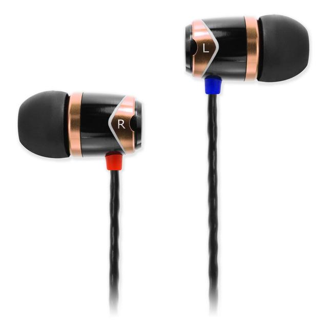 SoundMagic E10 Kopfhörer (Kabelgebunden) (E10BlackGolden)