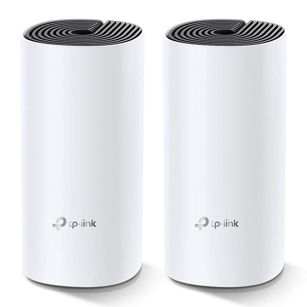 TP-Link DECO M4 WLAN Mesh System AC1200 Dual Band 1167 Mbit/s, 2x Gigabit-LAN (2er Pack) DECO M4(2-PACK)