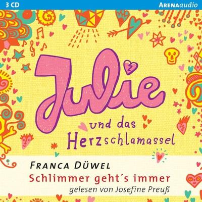 Julie und das Herzschlamassel - Franca Düwel, Audio, 9783401850924