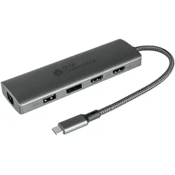 Good Connections® USB-CTM-Hub (10-Port), 2x HDMI 2.0, 1x DP, 1x USB-CTM (PD 96W),