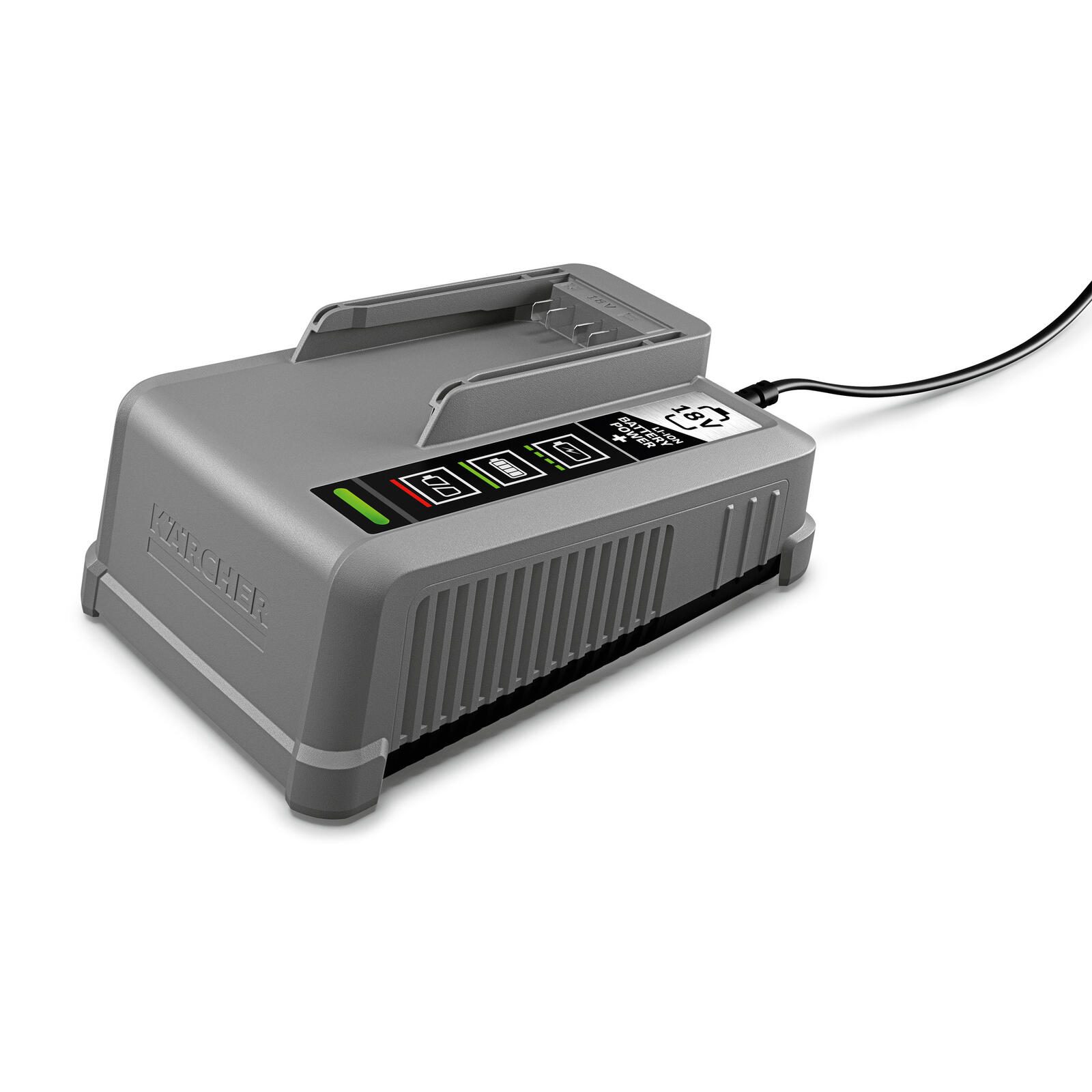 KÄRCHER Akku-Schnellladegerät Kärcher Ladegerät Power+ 18V 2.445-044.0