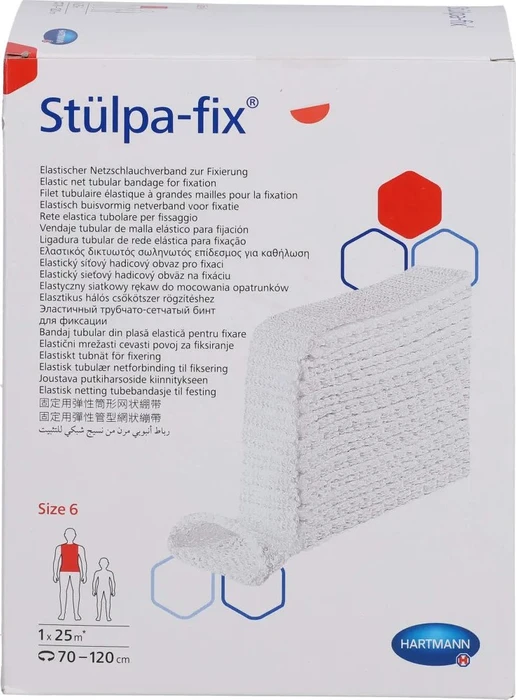 Stülpa Fix Gr.6 Rumpf 25 m Netzschlauch 1 St Verband