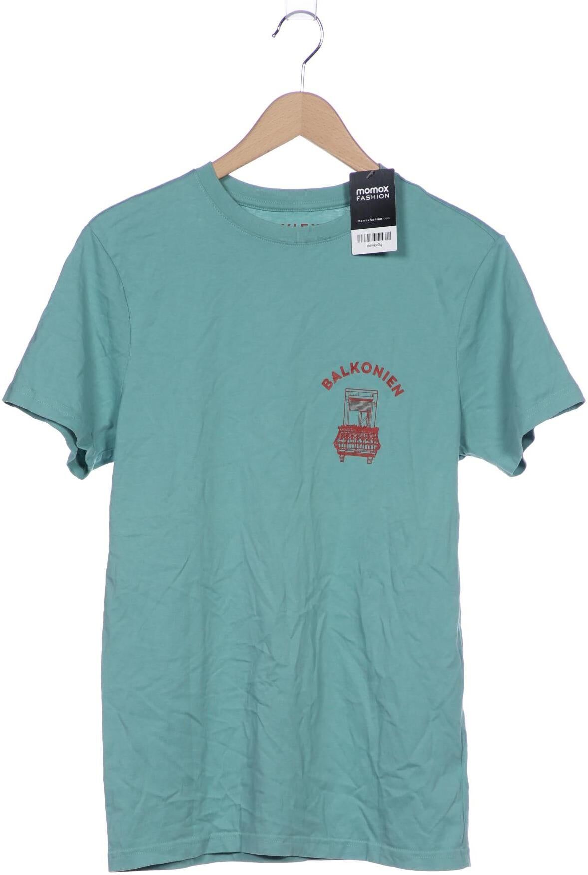 Review Herren T-Shirt, Türkis, Gr. S, Baumwolle - Second Hand