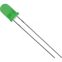 5034G3D-ESB-B - LED 5mm, bedrahtet, grün, 3000 mcd, 60°