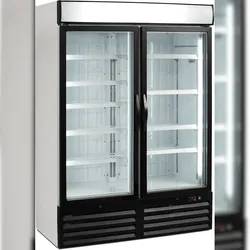 NORDCAP Glastürtiefkühlschrank TKU 980 G-LED, 1149 Liter, weiß