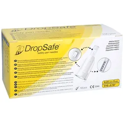 Sicherheits-pen-nadeln Dropsafe 31 Gx5 m 100 St