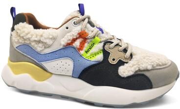 Women's Flying Colors Fashion Sneaker by Patrizia by Spring Step in Bone Multi (Size 37 M)