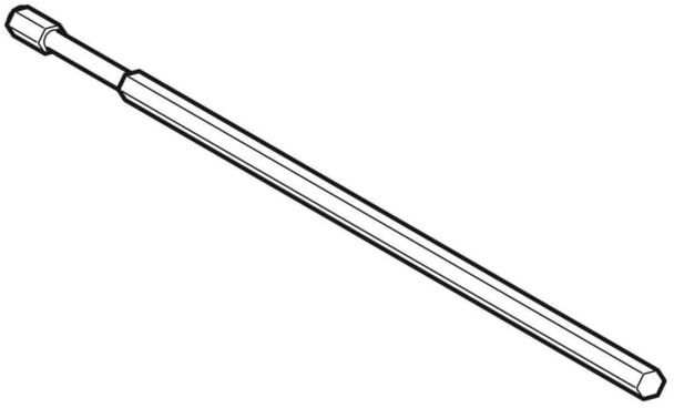 Geberit Verlängerungsstück f. Wandbefestigung 597206000 Wand-WC-/Bidet, Länge 14,3 cm