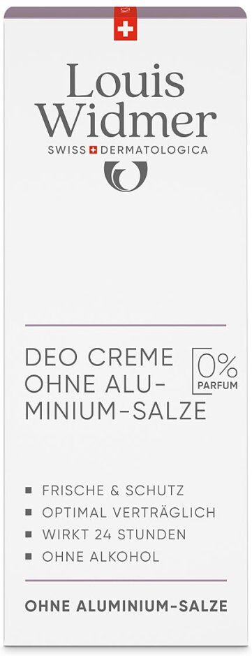 Louis Widmer Deo Creme ohne Alumium-Salze o.p